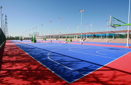 新疆体育中心篮球场